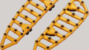 ARLEN NESS MX Driver Floorboards - Gold