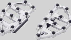 ARLEN NESS MX Passenger Floorboards - Chrome