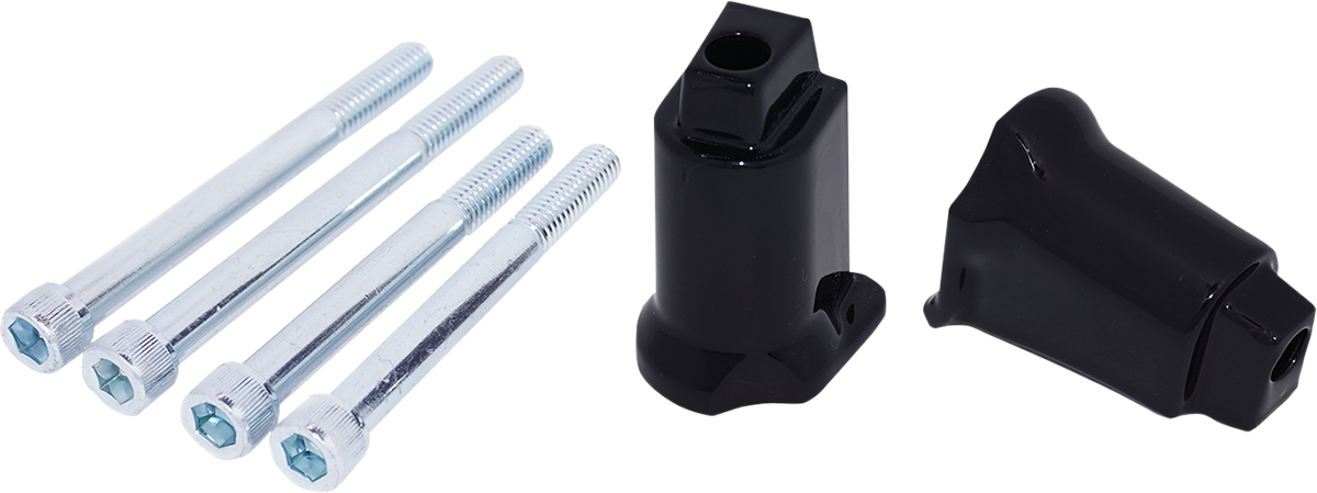 DRAG SPECIALTIES Passenger Floorboard Mount - Gloss Black