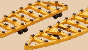 ARLEN NESS MX Driver Floorboards - Gold