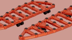 ARLEN NESS MX Driver Floorboards - Orange