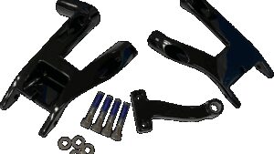 DRAG SPECIALTIES Rider Floorboard Mount - Black