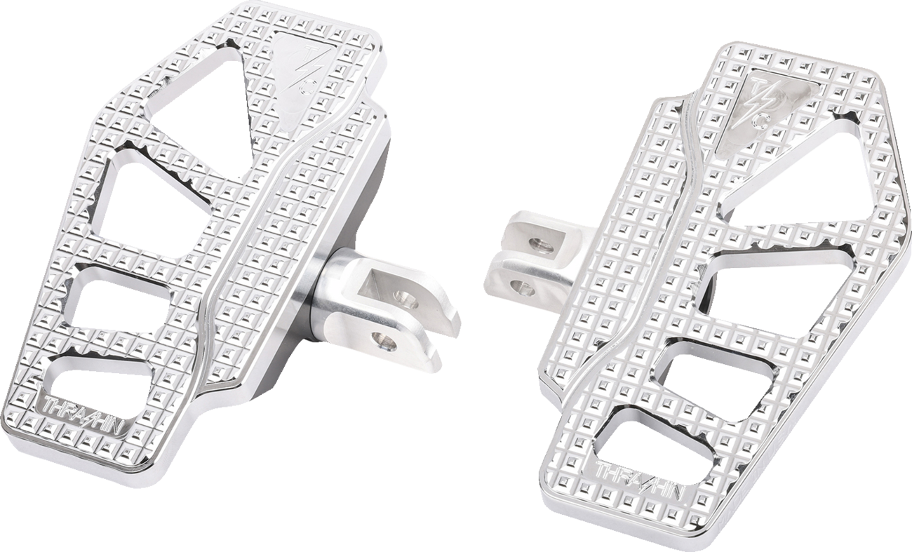 THRASHIN SUPPLY CO. Passenger Floorboards - Black - FL - Image 2