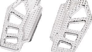 THRASHIN SUPPLY CO. Apex Mini Floorboards - Passenger - Chrome