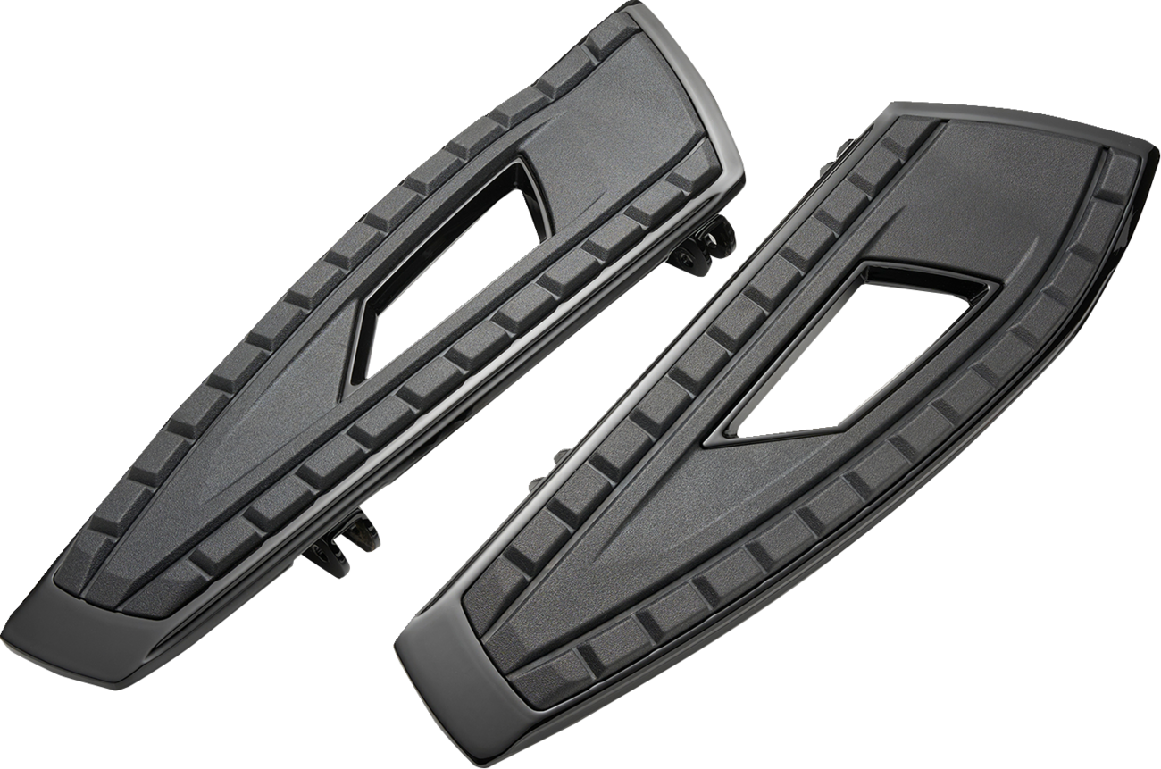 JOKER MACHINE Mini Serrated Floorboards - Black - Softail - Image 2