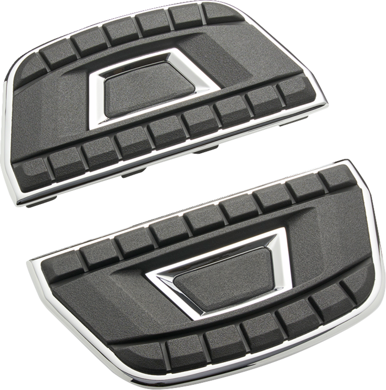 CIRO Chicane™ Floorboard Inserts - Passenger - Chrome