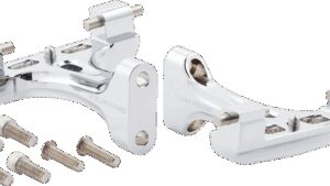 ARLEN NESS Forged Floorboard Mounts - Passenger - Chrome