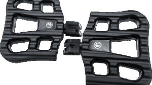 PERFORMANCE MACHINE (PM) Drifter Floorboards - Rider - Black Ops - FL