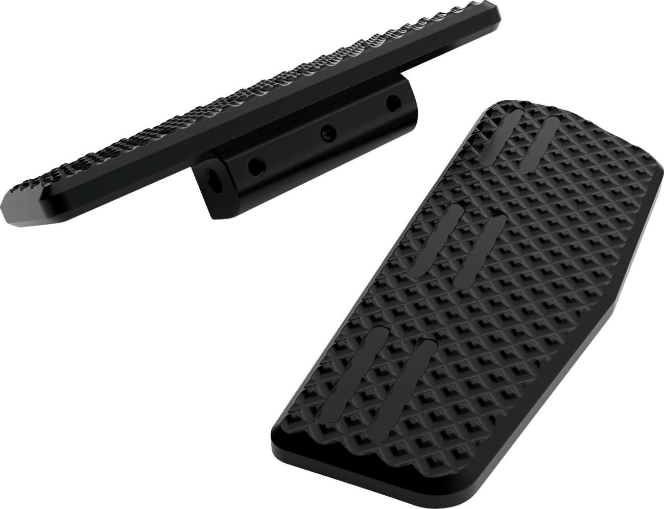 THRASHIN SUPPLY CO. Apex Floorboard Tail Extension with Lift Kit - Black - Image 2