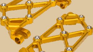 ARLEN NESS Mini Diamond Floorboards - Driver - Gold - FLT