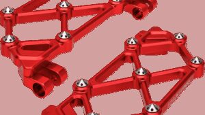 ARLEN NESS Mini Diamond Floorboards - Driver - Red - FLT