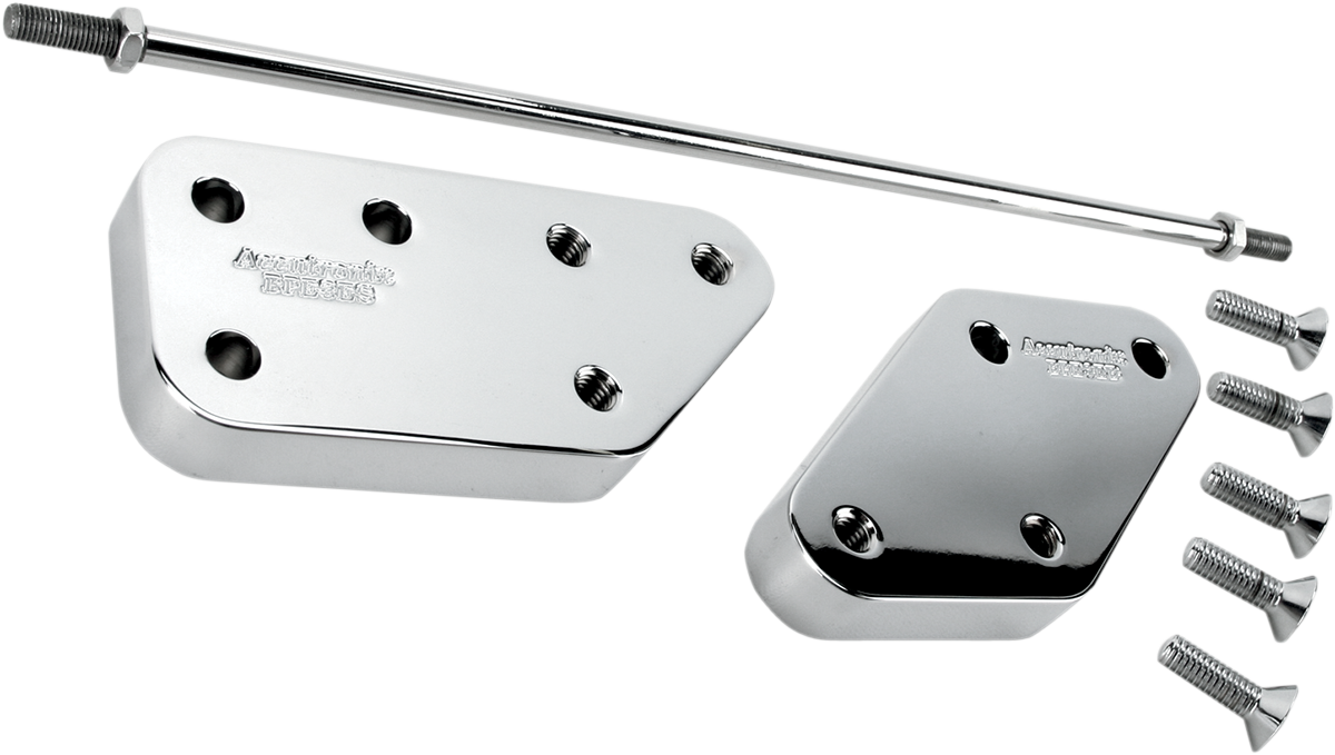 BURLY BRAND MX Driver Floorboards - Black - FL - Image 2