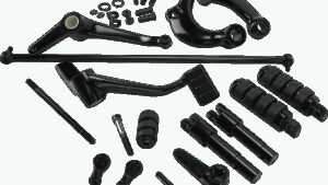 DRAG SPECIALTIES Forward Control - Standard - Black - XL