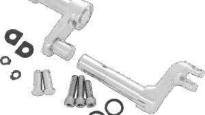 DRAG SPECIALTIES Footpeg Mount - 2" Extended - Chrome