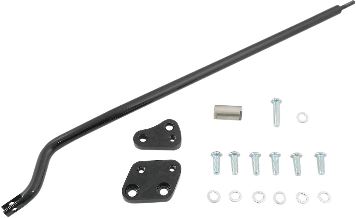 DRAG SPECIALTIES Forward Control Relocation Kit - FXD - Black