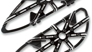 ARLEN NESS 10 Gauge Floorboards - Driver - Black