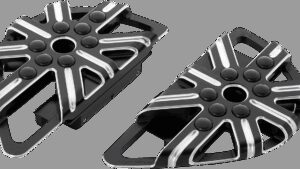 ARLEN NESS 10 Gauge Floorboards - Passenger - Black