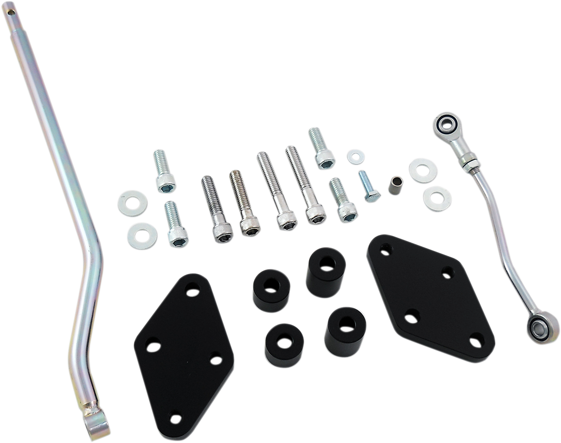 DRAG SPECIALTIES Reduced Reach Forward Control Relocation Kit - 2" Rearward - XL
