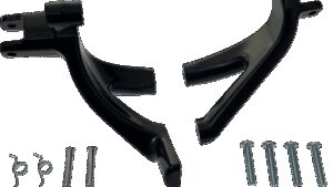 DRAG SPECIALTIES Conversion Mount - Gloss Black - FL