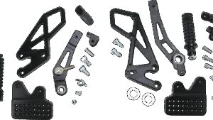 VORTEX V2 Rearset - Black - GSXR6/7
