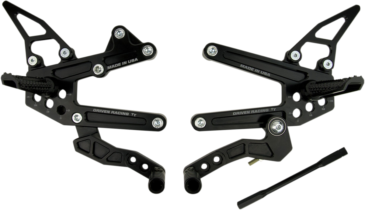 DRIVEN RACING TT Rearset - ZX6R