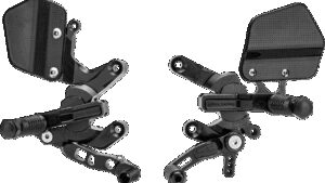 GILLES TOOLING Adjustable Rearset - Black - KTM