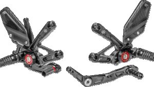 GILLES TOOLING MUE2 Rearset - Black - Yamaha
