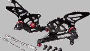 MGP Rearset - Black - Yamaha