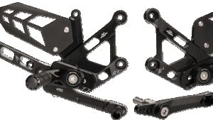 GILLES TOOLING MUE2 Rearset - Black - Yamaha