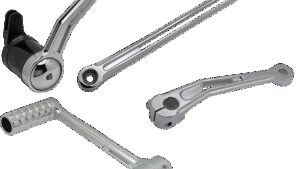 ARLEN NESS SpeedLiner Foot Control Kit w/ Heel/Toe Shifter - Chrome