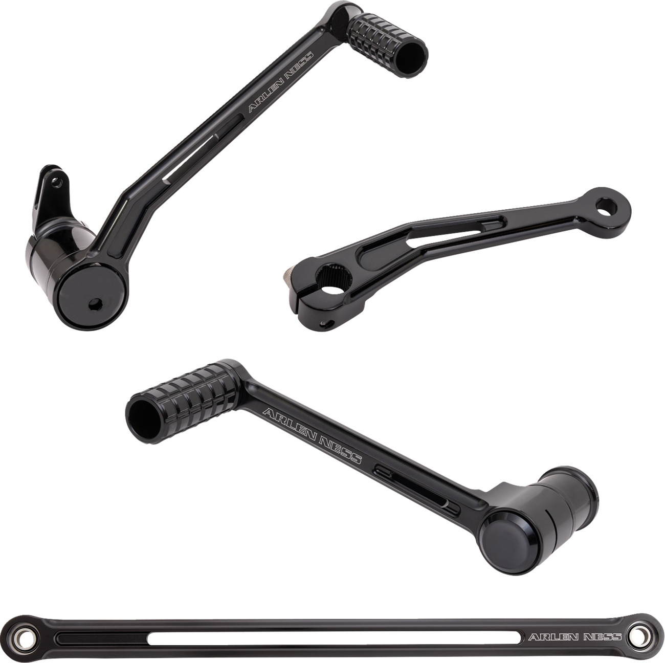 DRAG SPECIALTIES Forward Control Relocation Kit - FXD - Black - Image 2