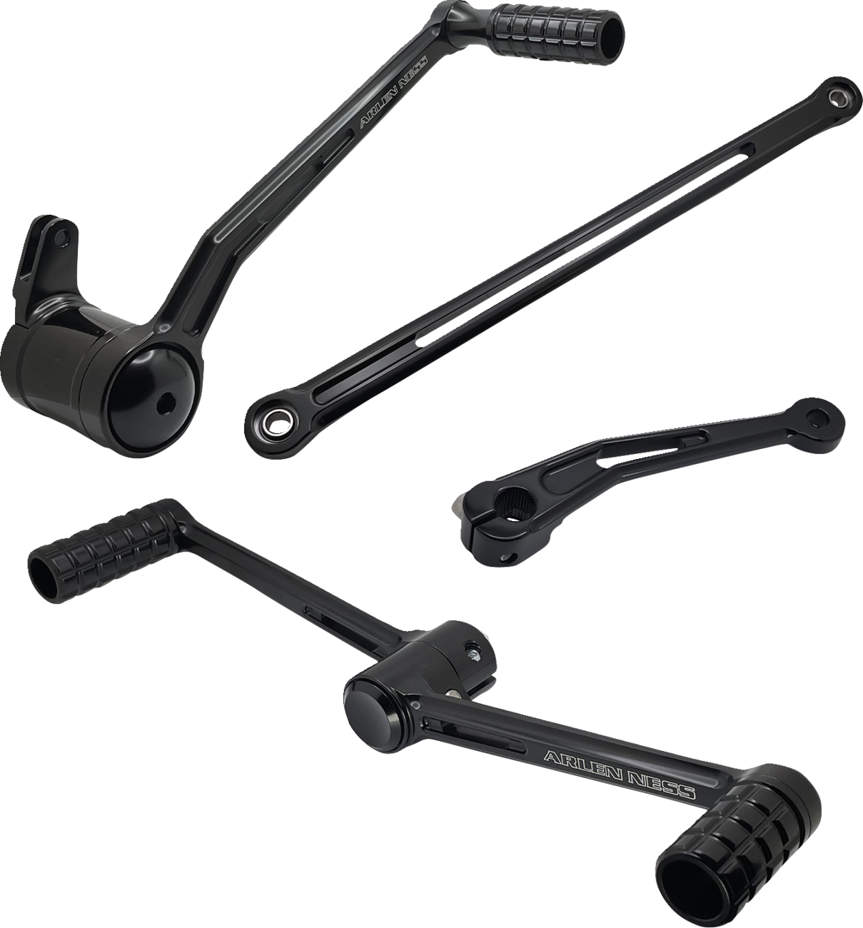 ARLEN NESS Deep Cut Foot Control Kit w/ Heel/Toe Shifter - Black