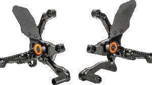 GILLES TOOLING MUE2 Rearset - Black - KTM