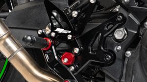 MGP Rearset - Black - Kawasaki