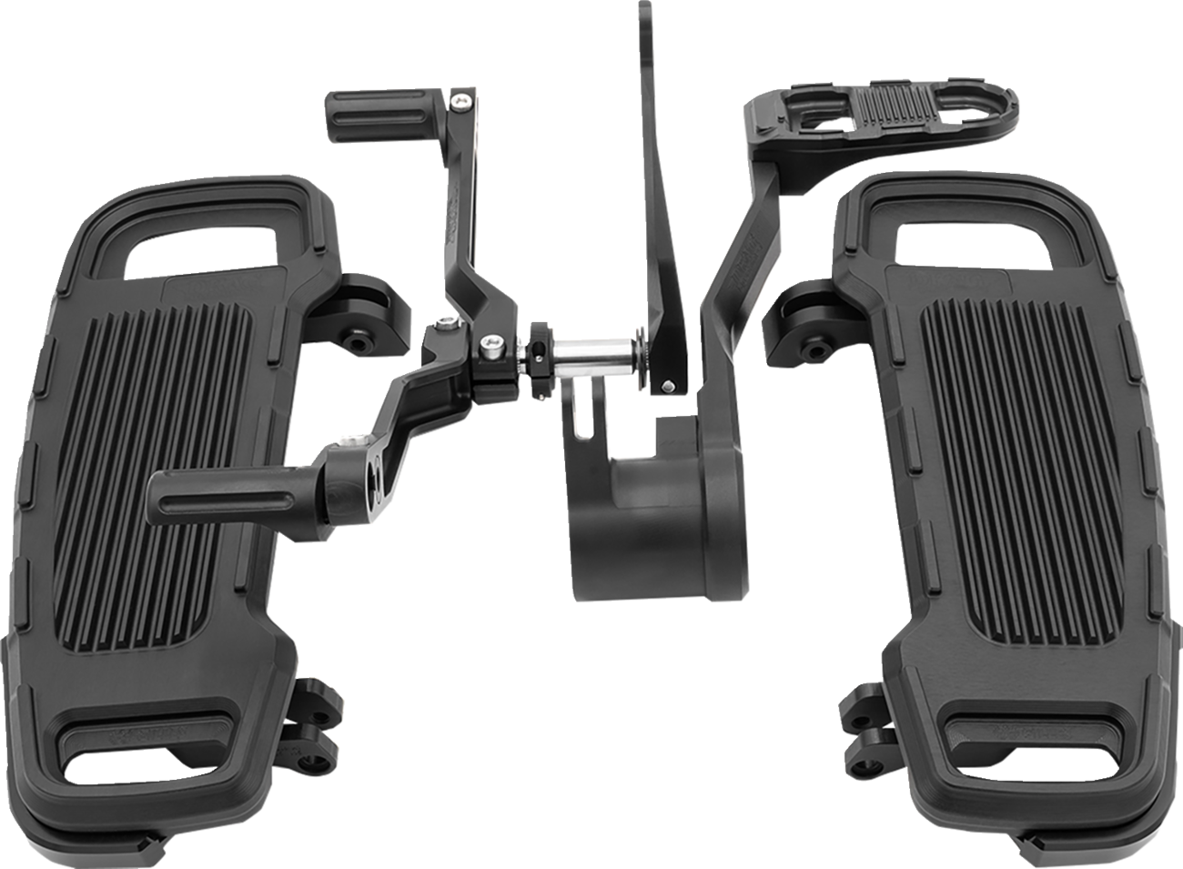 DRAG SPECIALTIES FLOORBOARD COMPL KIT ADJUSTABLE BLACK