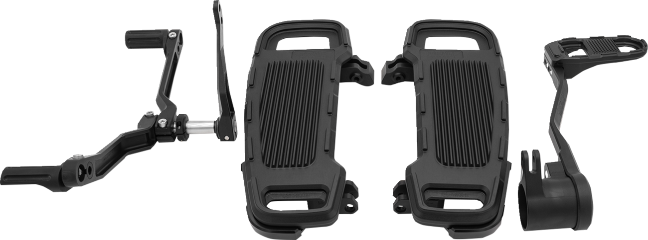 DRAG SPECIALTIES FLOORBOARD COMPL KIT ADJUSTABLE BLACK - Image 2