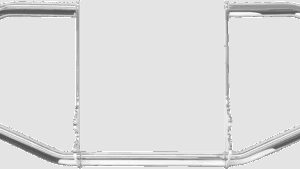 BARON Highway Bar - Chrome - VTX 1800