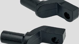 BILTWELL Footpeg Step Mount - Black