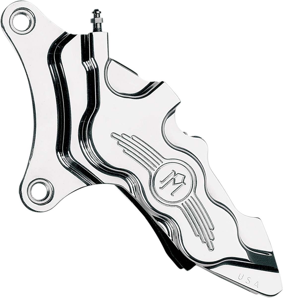 PERFORMANCE MACHINE (PM) 6 Piston Caliper - 11.5" - Left - Chrome