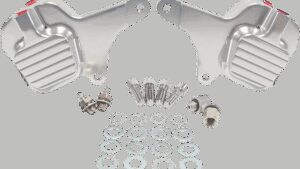 GMA ENGINEERING BY BDL Front Caliper - Dual Disc - Clear Anodized