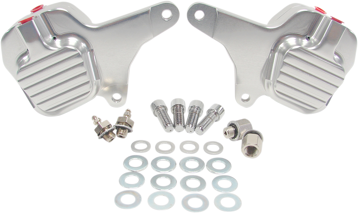 GMA ENGINEERING BY BDL Front Caliper - Dual Disc - Clear Anodized