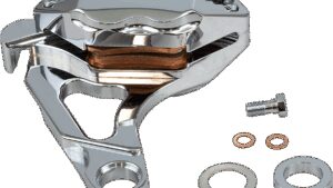 HAWG HALTERS 4-Piston Caliper - Rear - Chrome