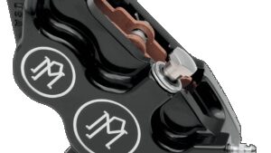 PERFORMANCE MACHINE (PM) 4-Piston Caliper - Front Left - Contrast Cut™ - 11.5"