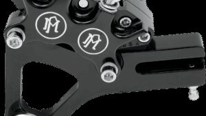 PERFORMANCE MACHINE (PM) 4-Piston Caliper - Rear - Contrast Cut™ - 08-17 FXD