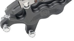 PERFORMANCE MACHINE (PM) 6 Piston Caliper - 11.5" - Left - Black Ops