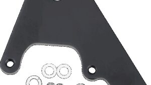 PERFORMANCE MACHINE (PM) Caliper Bracket - Black - 125 x 4 - 10"