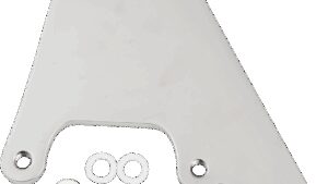PERFORMANCE MACHINE (PM) Caliper Bracket - Chrome - Custom Frame with 3/4" Axle