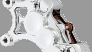 ARLEN NESS 6-Piston Caliper - Front Left - Chrome - 14"