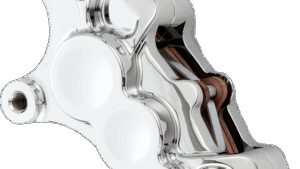 ARLEN NESS 6-Piston Caliper - Front Left - Chrome - 11.8"