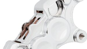 ARLEN NESS 4-Piston Caliper - Front Right - 11.8" - Chrome